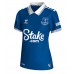 Everton Ashley Young #18 Voetbalkleding Thuisshirt Dames 2023-24 Korte Mouwen